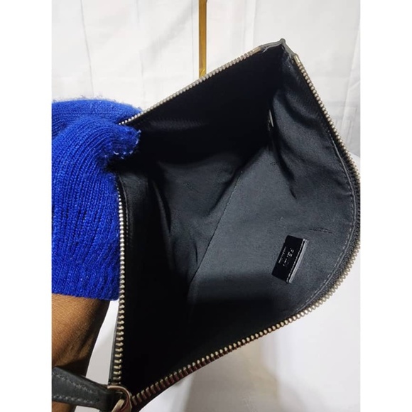 Authentic Fendi Monster Eyes Clutch Bag Black - Picture 13 of 13